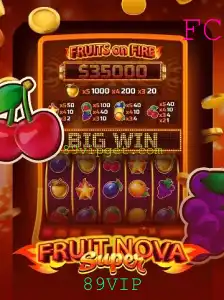 FruitNovaSuper: Descubra o Mundo Vibrante do Jogo com 89VIP